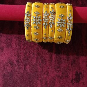 Sunshine kundan Aari Bangles