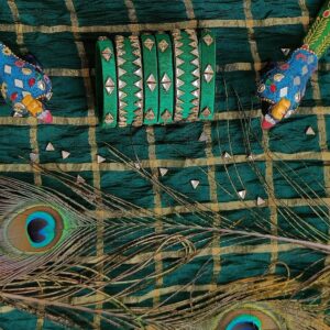 Hariyali Tej Aari Bangles